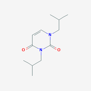 molecular formula C12H20N2O2 B4893816 1,3-diisobutyl-2,4(1H,3H)-pyrimidinedione 