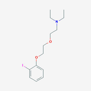N,N-diethyl-2-[2-(2-iodophenoxy)ethoxy]ethanamine