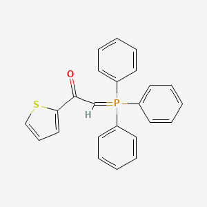 molecular formula C24H19OPS B4894787 1-(2-thienyl)-2-(triphenylphosphoranylidene)ethanone CAS No. 1777-61-3