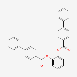 molecular formula C32H22O4 B4894791 1,2-phenylene di(4-biphenylcarboxylate) 