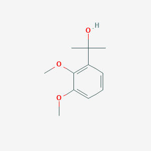 molecular formula C11H16O3 B048948 2-(2,3-Dimethoxyphenyl)propan-2-ol CAS No. 153390-68-2