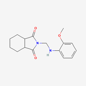 2-{[(2-methoxyphenyl)amino]methyl}hexahydro-1H-isoindole-1,3(2H)-dione