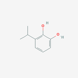 molecular formula C9H12O2 B048954 3-异丙基邻苯二酚 CAS No. 2138-48-9