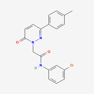 N-(3-bromophenyl)-2-[3-(4-methylphenyl)-6-oxo-1(6H)-pyridazinyl]acetamide