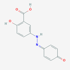 molecular formula C13H10N2O4 B048961 3-Descarboxy Olsalazine CAS No. 259151-72-9