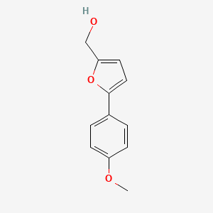 molecular formula C12H12O3 B4896546 [5-(4-methoxyphenyl)-2-furyl]methanol 