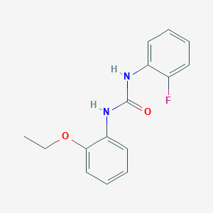 molecular formula C15H15FN2O2 B4896553 N-(2-ethoxyphenyl)-N'-(2-fluorophenyl)urea 