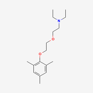 molecular formula C17H29NO2 B4896972 N,N-diethyl-2-[2-(mesityloxy)ethoxy]ethanamine 