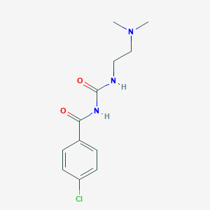 N-(4-chlorobenzoyl)-N'-[2-(dimethylamino)ethyl]urea