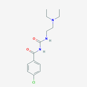 N-(4-chlorobenzoyl)-N'-[2-(diethylamino)ethyl]urea