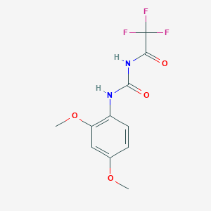 N-(2,4-dimethoxyphenyl)-N'-(trifluoroacetyl)urea