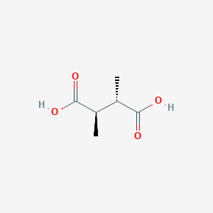 molecular formula C6H10O4 B048973 间-2,3-二甲基琥珀酸 CAS No. 608-40-2