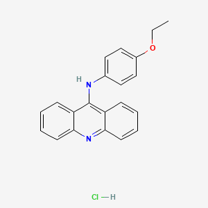 molecular formula C21H19ClN2O B4897383 N-(4-ethoxyphenyl)-9-acridinamine hydrochloride 