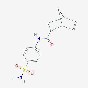 N-[4-(methylsulfamoyl)phenyl]bicyclo[2.2.1]hept-5-ene-2-carboxamide