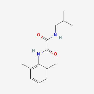 molecular formula C14H20N2O2 B4897829 N-(2,6-dimethylphenyl)-N'-isobutylethanediamide 