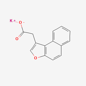 molecular formula C14H9KO3 B4898047 potassium naphtho[2,1-b]furan-1-ylacetate 