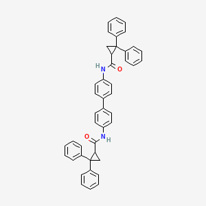 N,N'-4,4'-biphenyldiylbis(2,2-diphenylcyclopropanecarboxamide)