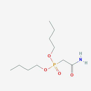 molecular formula C10H22NO4P B4898254 dibutyl (2-amino-2-oxoethyl)phosphonate 