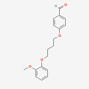 4-[4-(2-methoxyphenoxy)butoxy]benzaldehyde