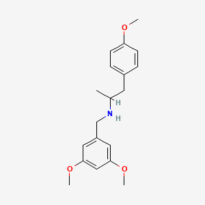 (3,5-dimethoxybenzyl)[2-(4-methoxyphenyl)-1-methylethyl]amine