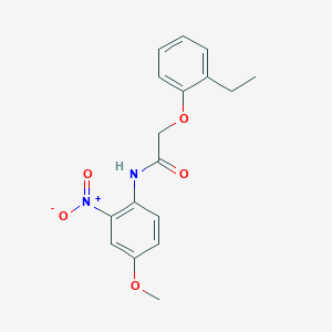 2-(2-ethylphenoxy)-N-(4-methoxy-2-nitrophenyl)acetamide