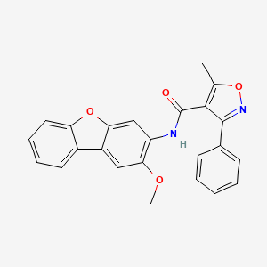 N-(2-methoxydibenzo[b,d]furan-3-yl)-5-methyl-3-phenyl-4-isoxazolecarboxamide
