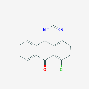 molecular formula C15H7ClN2O B4899528 6-chloro-7H-benzo[e]perimidin-7-one 