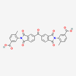 3,3'-[carbonylbis(1,3-dioxo-1,3-dihydro-2H-isoindole-5,2-diyl)]bis(4-methylbenzoic acid)