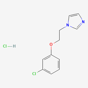 1-[2-(3-chlorophenoxy)ethyl]-1H-imidazole hydrochloride