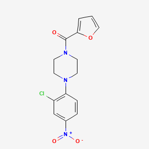 1-(2-chloro-4-nitrophenyl)-4-(2-furoyl)piperazine