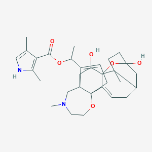 molecular formula C31H42N2O6 B000049 Batrachotoxin CAS No. 23509-16-2