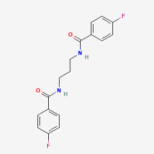 N,N'-1,3-propanediylbis(4-fluorobenzamide)