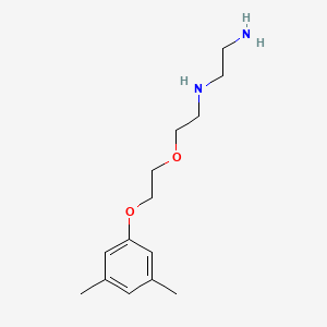 (2-aminoethyl){2-[2-(3,5-dimethylphenoxy)ethoxy]ethyl}amine