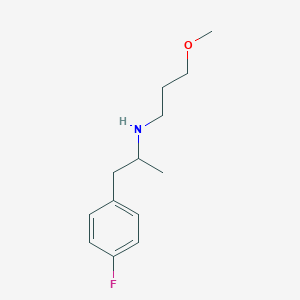 N-[2-(4-fluorophenyl)-1-methylethyl]-3-methoxy-1-propanamine