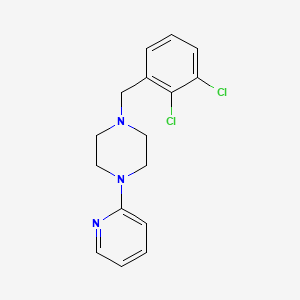 1-(2,3-dichlorobenzyl)-4-(2-pyridinyl)piperazine