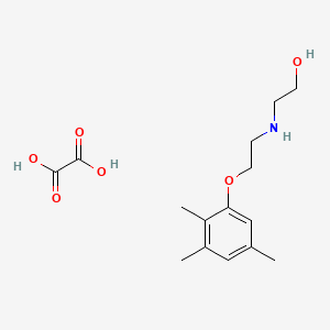 2-{[2-(2,3,5-trimethylphenoxy)ethyl]amino}ethanol ethanedioate (salt)