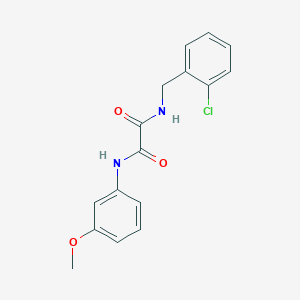 N-(2-chlorobenzyl)-N'-(3-methoxyphenyl)ethanediamide