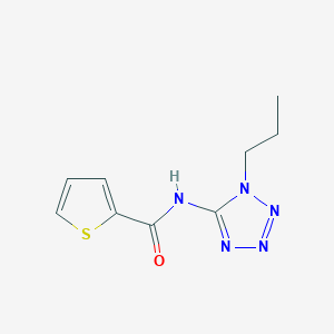 N-(1-propyltetrazol-5-yl)thiophene-2-carboxamide