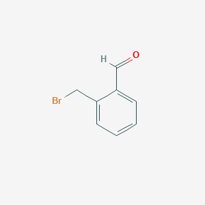 molecular formula C8H7BrO B049007 2-(溴甲基)苯甲醛 CAS No. 60633-91-2