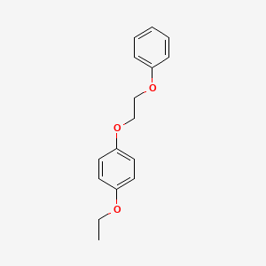 molecular formula C16H18O3 B4900719 1-ethoxy-4-(2-phenoxyethoxy)benzene 