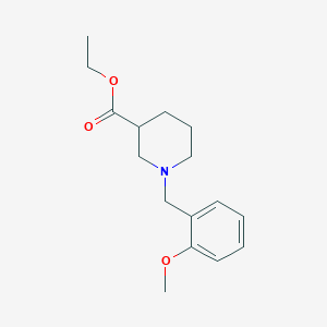 ethyl 1-(2-methoxybenzyl)-3-piperidinecarboxylate