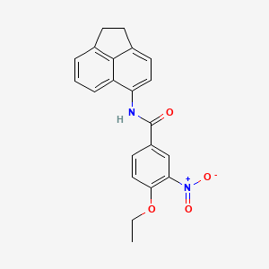 N-(1,2-dihydro-5-acenaphthylenyl)-4-ethoxy-3-nitrobenzamide