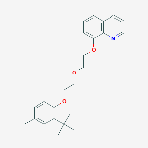 8-[2-[2-(2-tert-butyl-4-methylphenoxy)ethoxy]ethoxy]quinoline