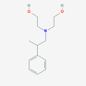 molecular formula C13H21NO2 B4901284 2,2'-[(2-phenylpropyl)imino]diethanol 