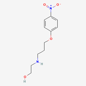 2-[3-(4-Nitrophenoxy)propylamino]ethanol