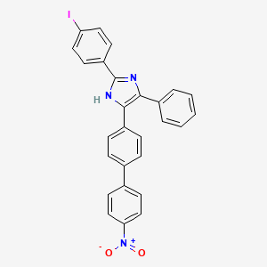 2-(4-iodophenyl)-5-(4'-nitro-4-biphenylyl)-4-phenyl-1H-imidazole