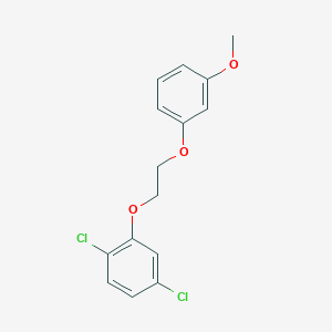 1,4-dichloro-2-[2-(3-methoxyphenoxy)ethoxy]benzene