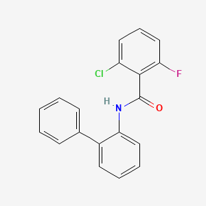 N-2-biphenylyl-2-chloro-6-fluorobenzamide