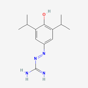 1-[4-Hydroxy-3,5-di(propan-2-yl)phenyl]iminoguanidine