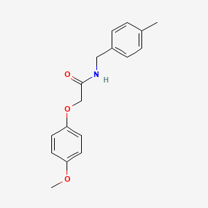 2-(4-methoxyphenoxy)-N-(4-methylbenzyl)acetamide